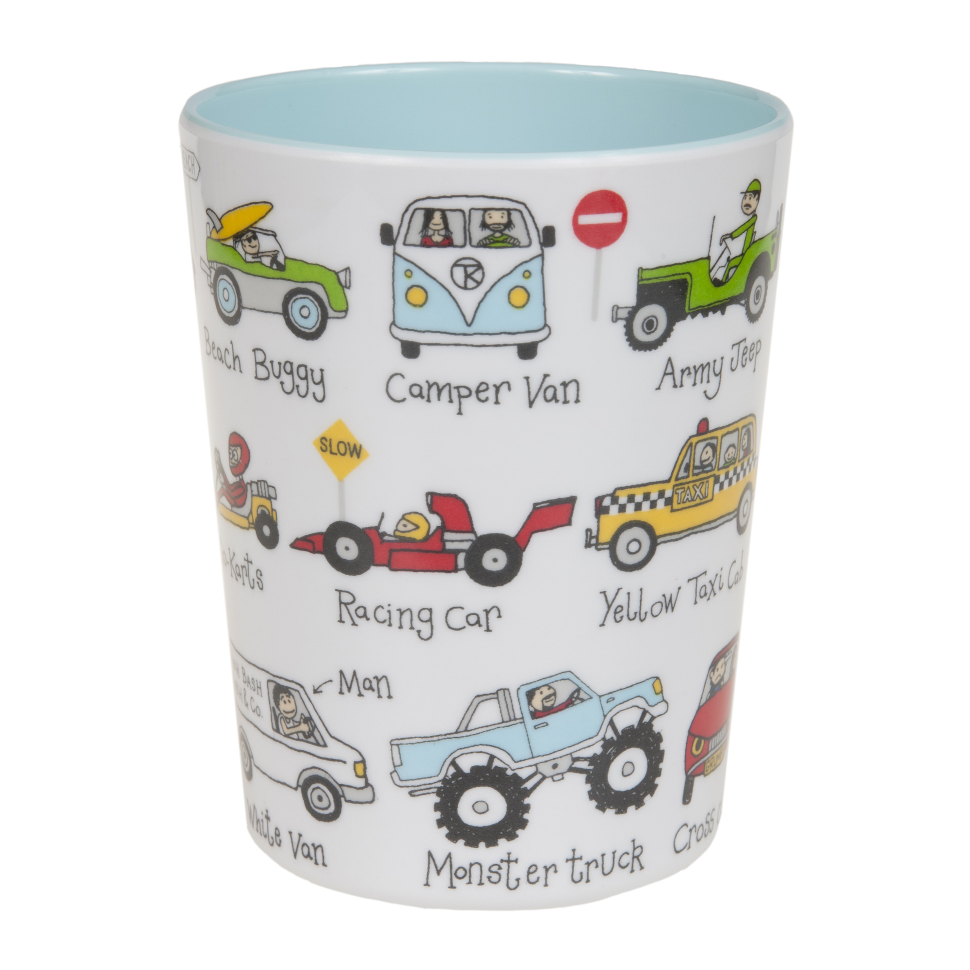 Cars Melamine Beaker