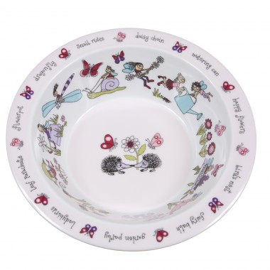 Secret Garden Melamine Bowl