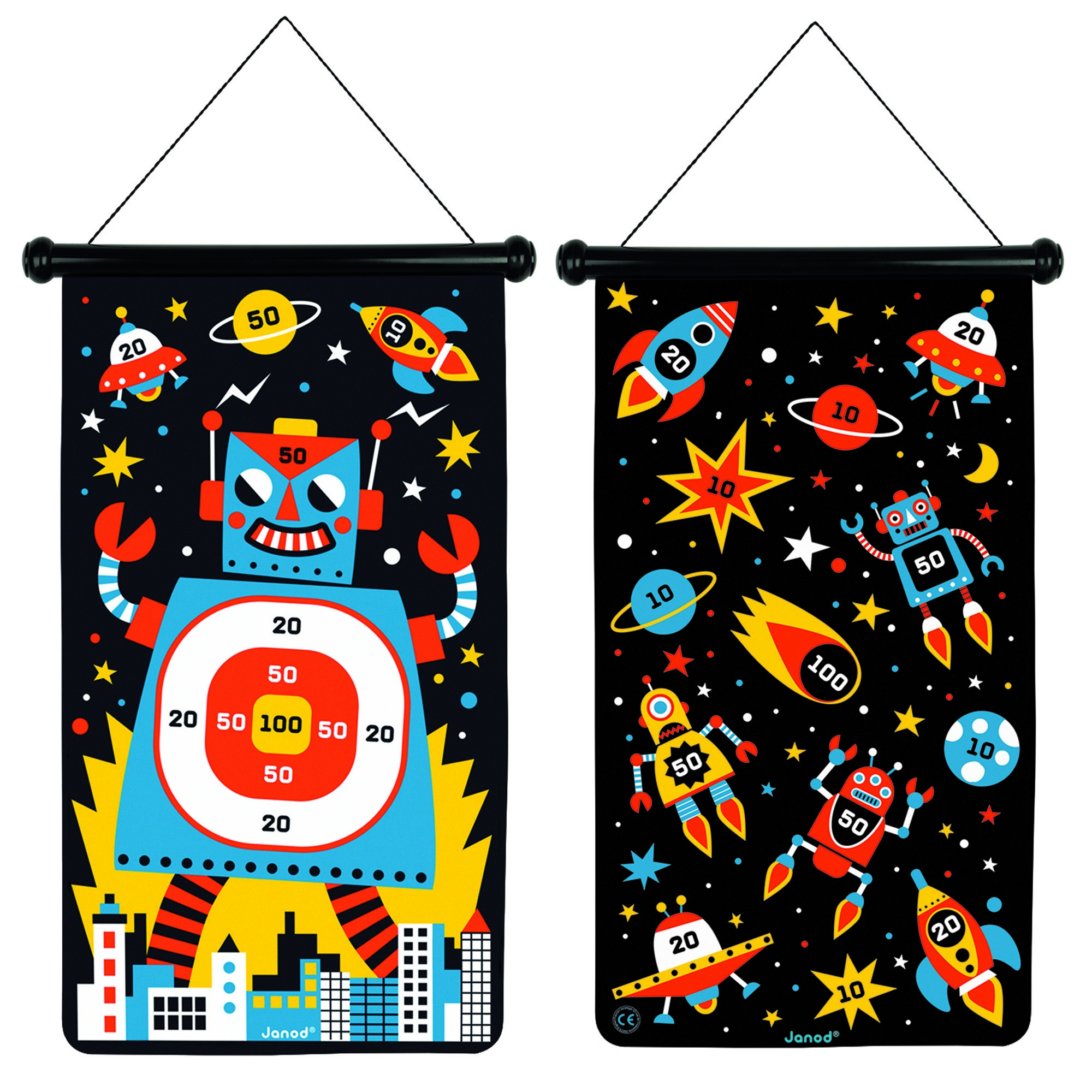 Robots Magnetic Darts Game