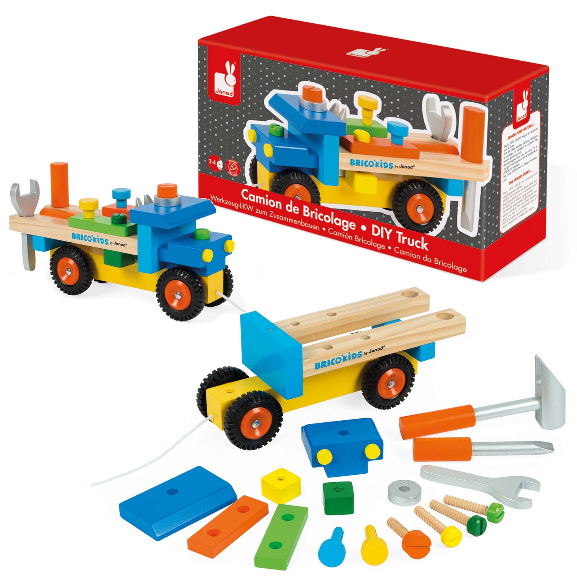 Wooden DIY Truck