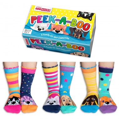 Oddsocks Kids Peek-a-Boo Socks