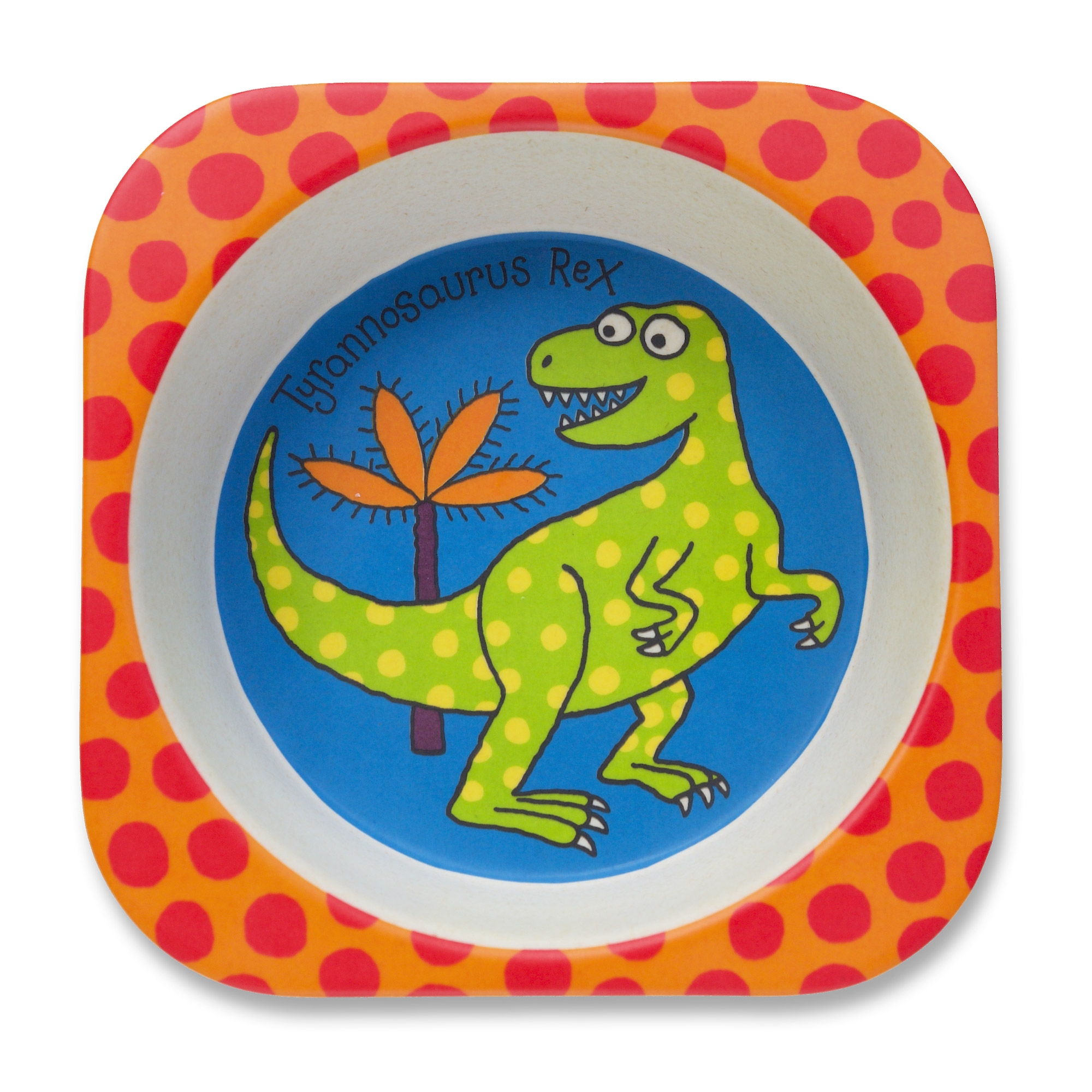Dinosaurs&#x20;Design&#x20;Bamboo&#x20;Toddler&#x20;Bowl