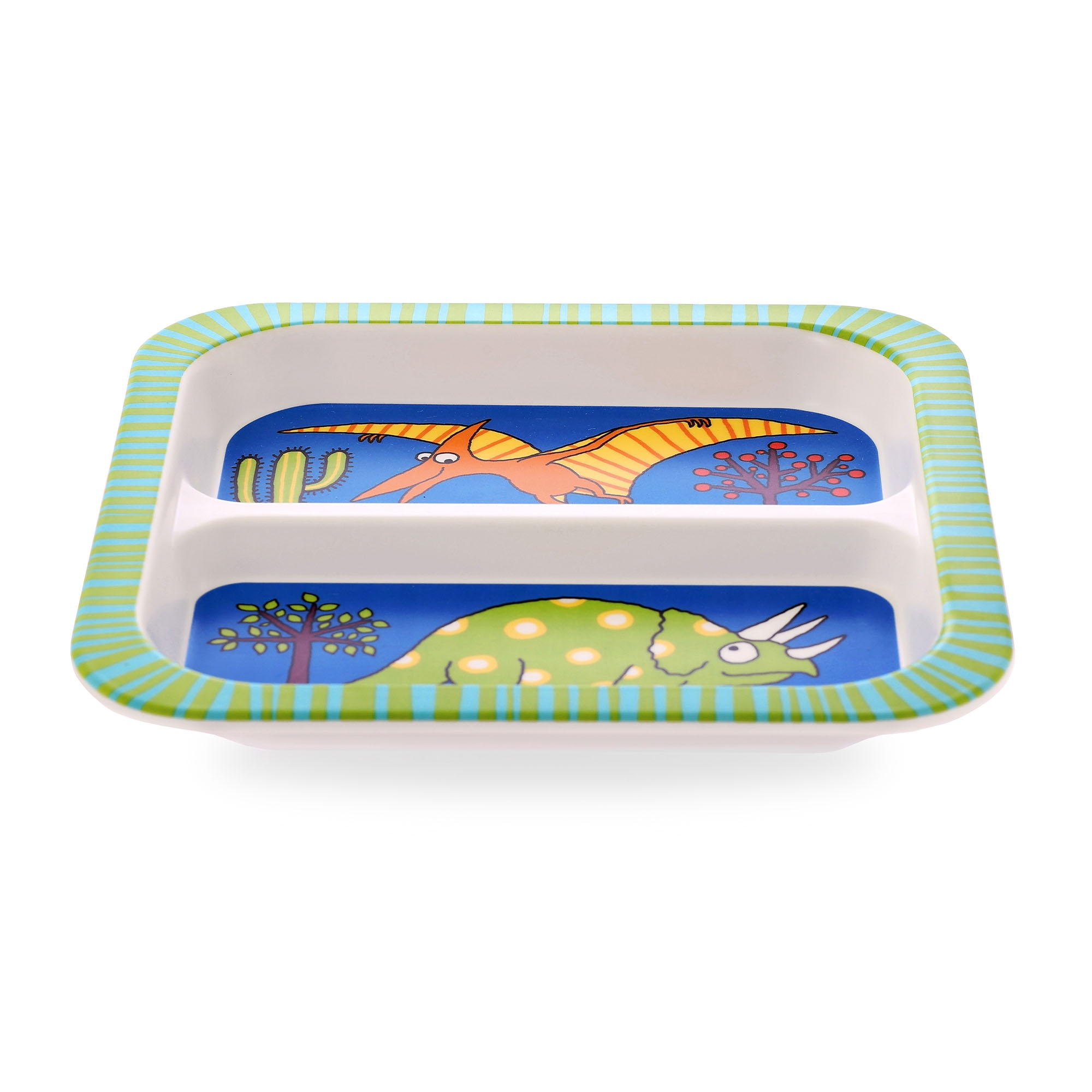 Dinosaurs Bold Melamine Divider Plate
