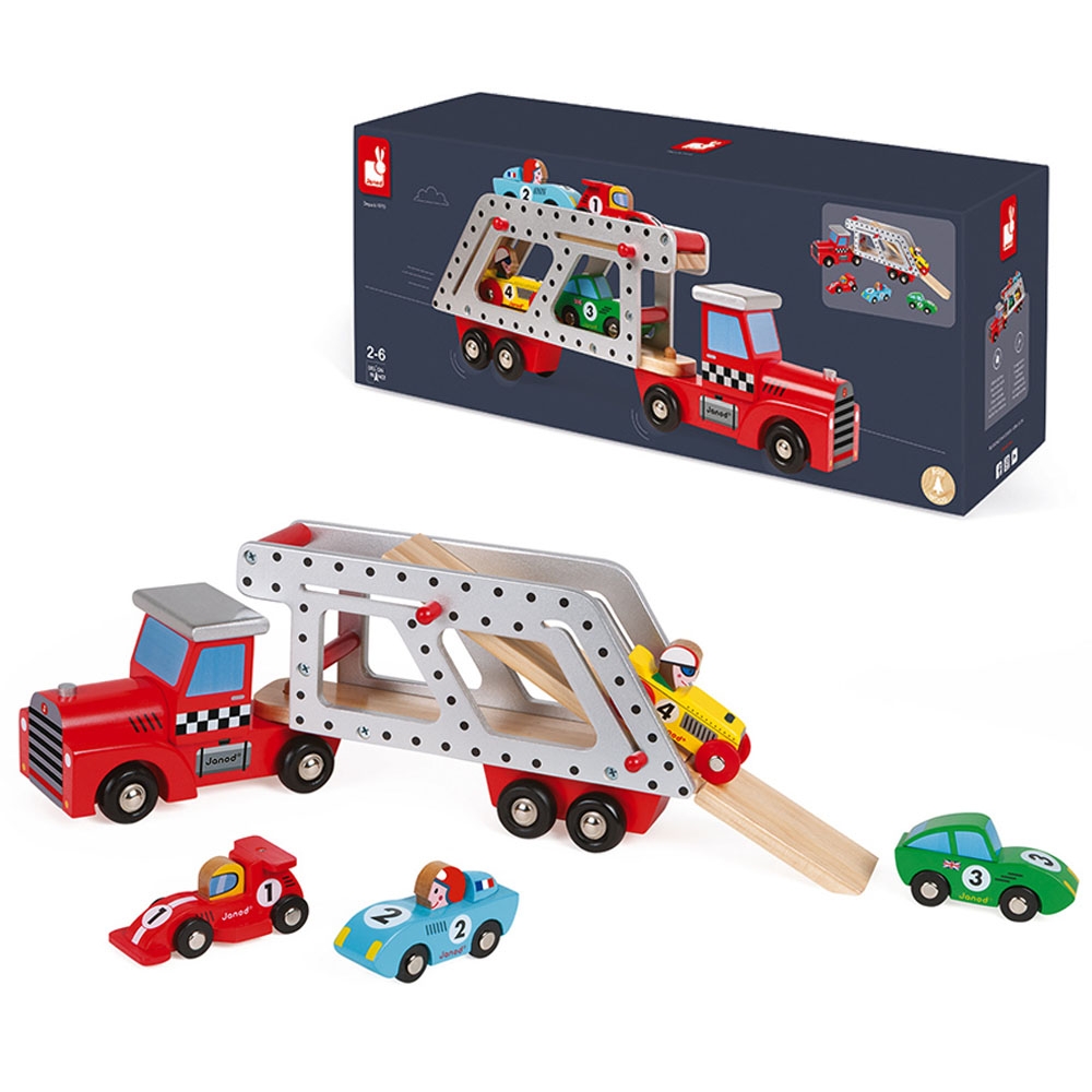 4 car transporter lorry