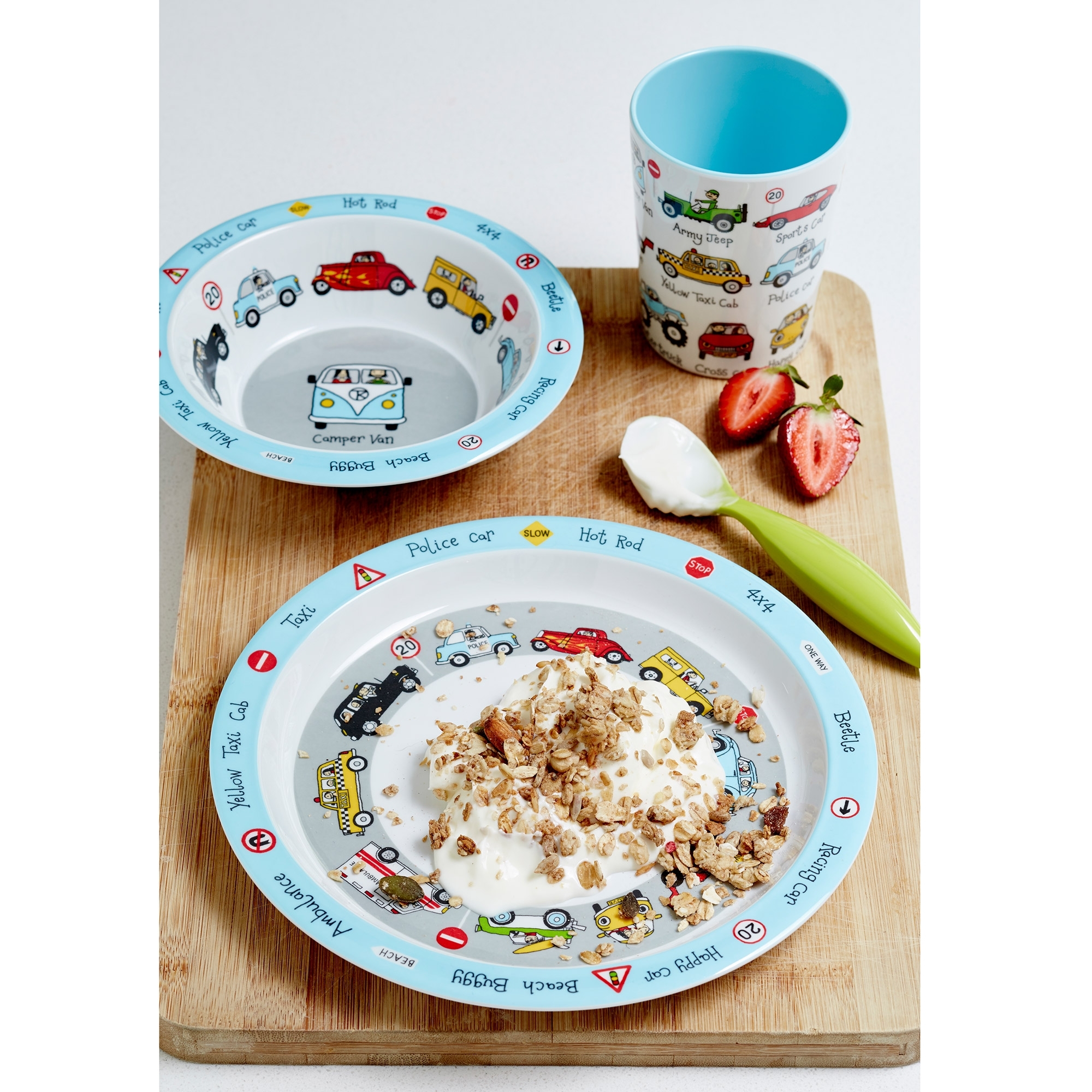 Cars Melamine Beaker