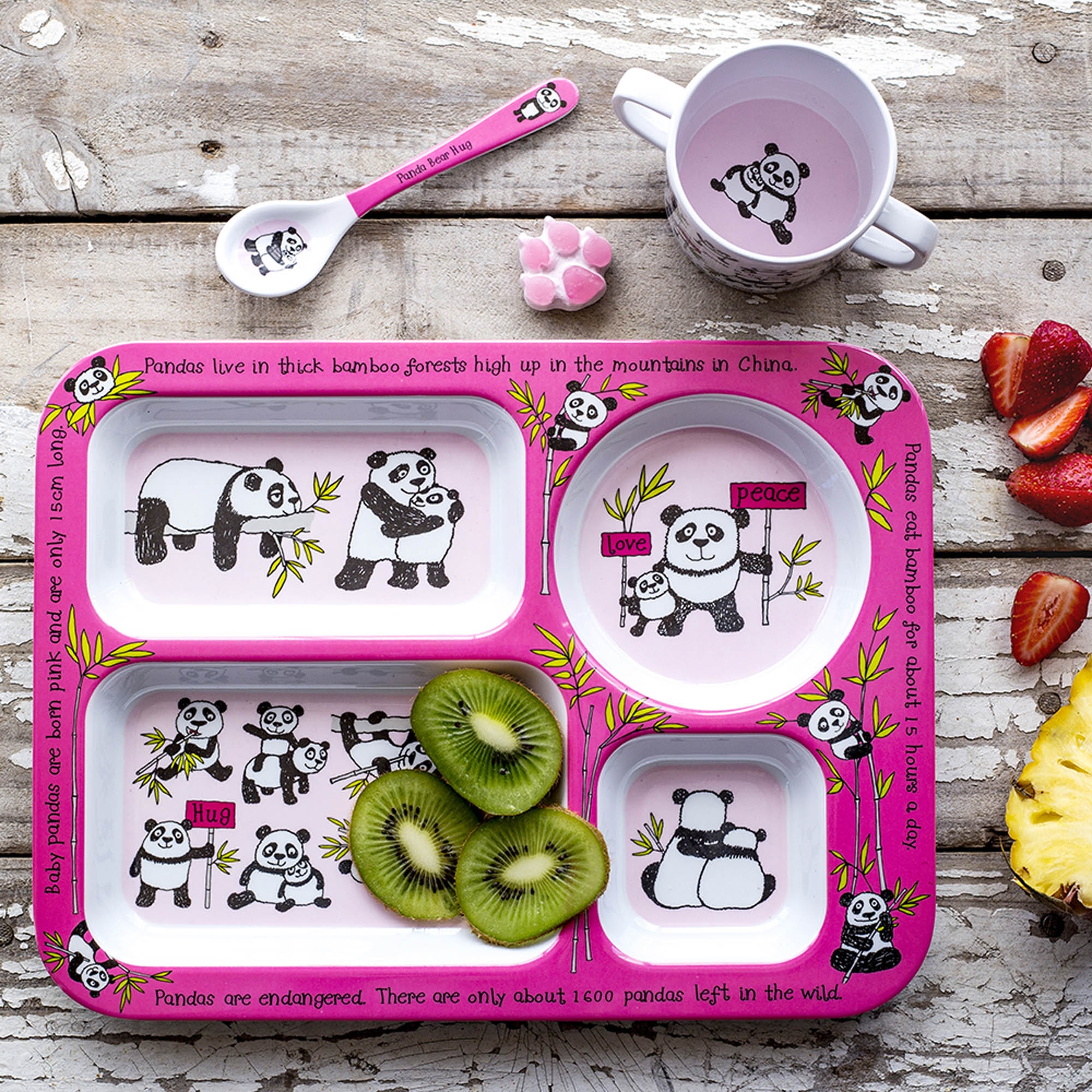 Pandas Melamine Spoon
