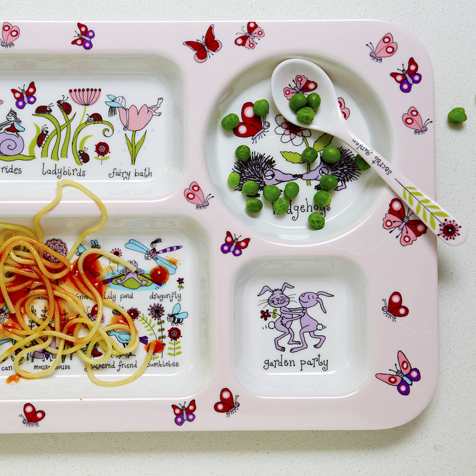 Secret Garden Melamine Spoon