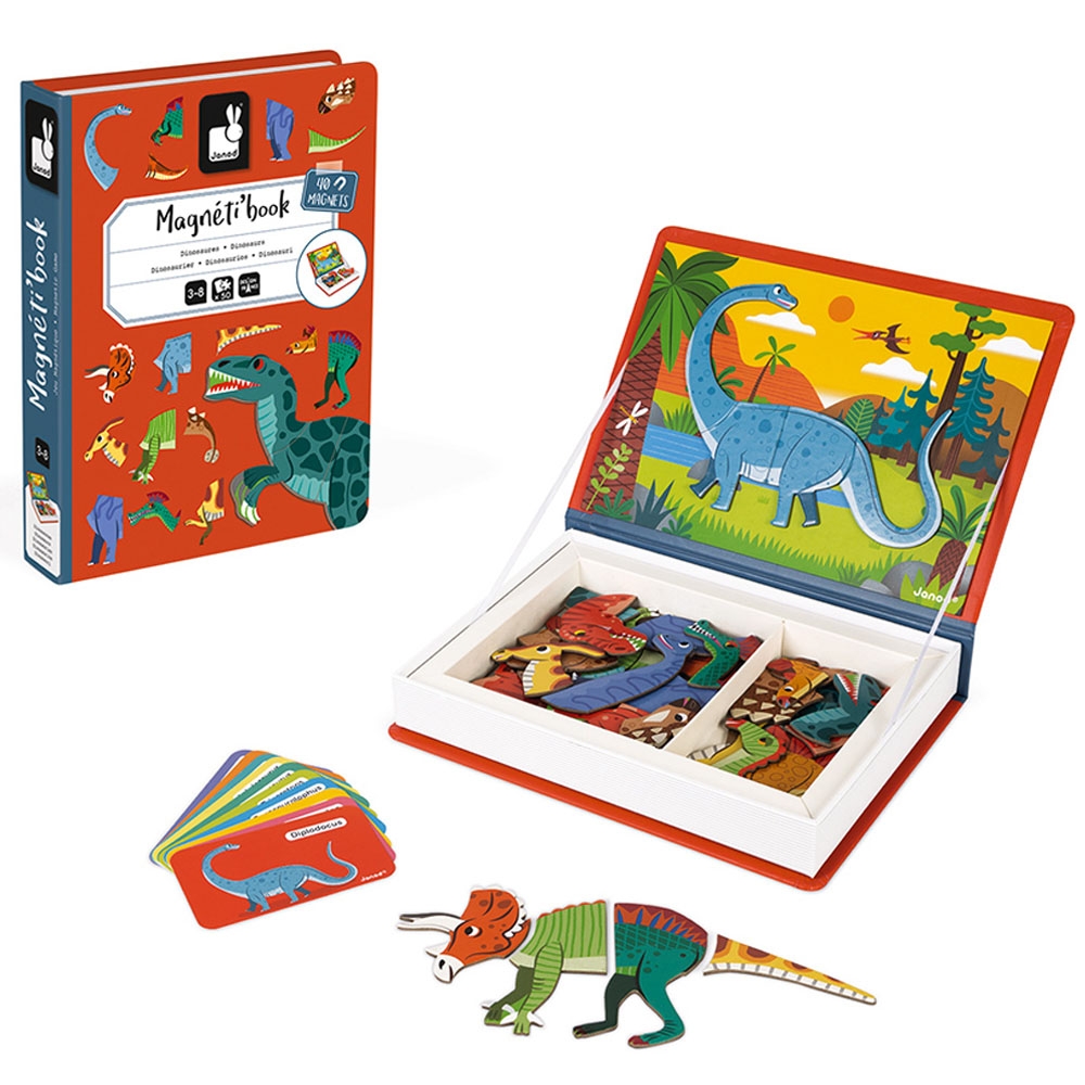 Dinosaurs Magnetic Book