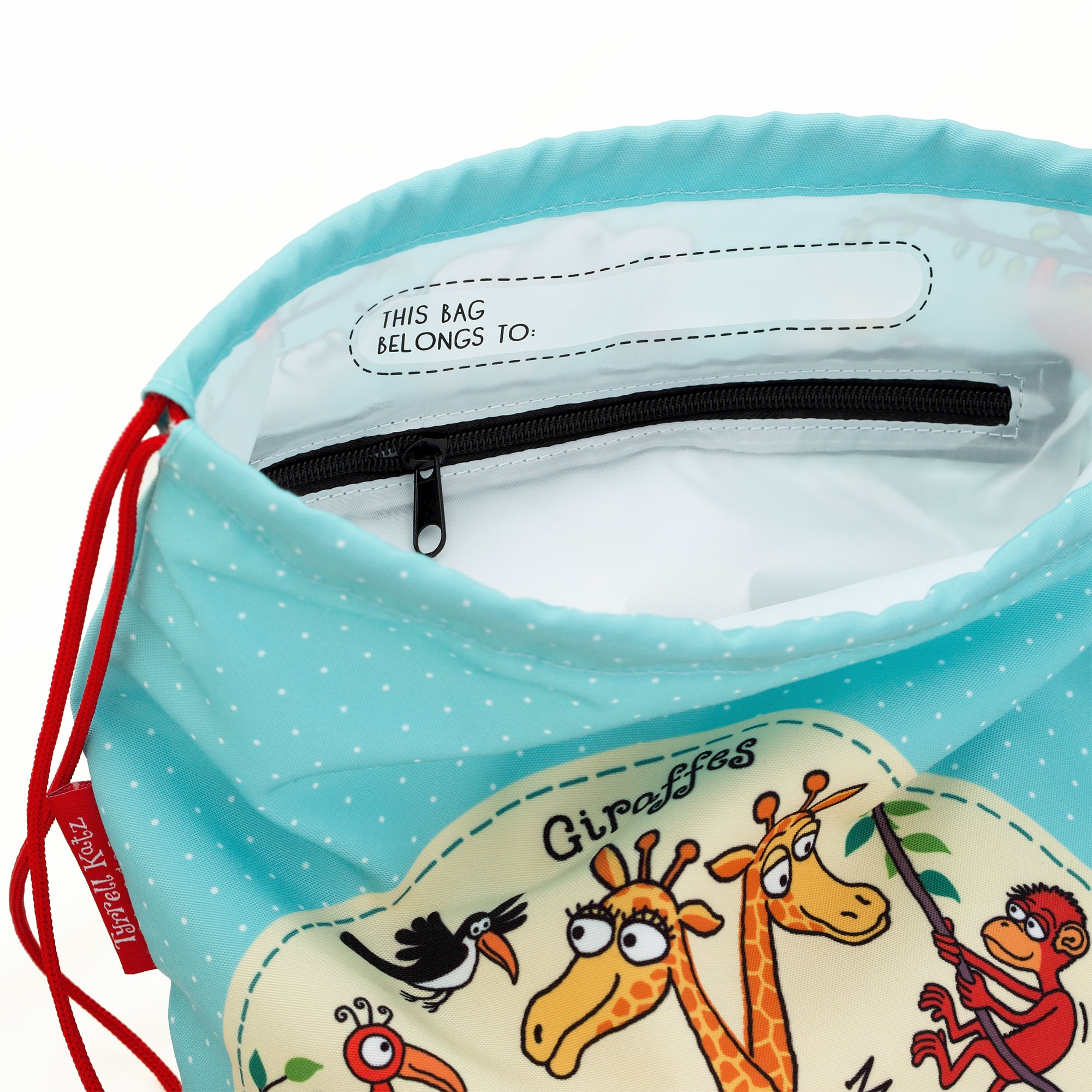  Kids Jungle Waterproof Drawstring Bag