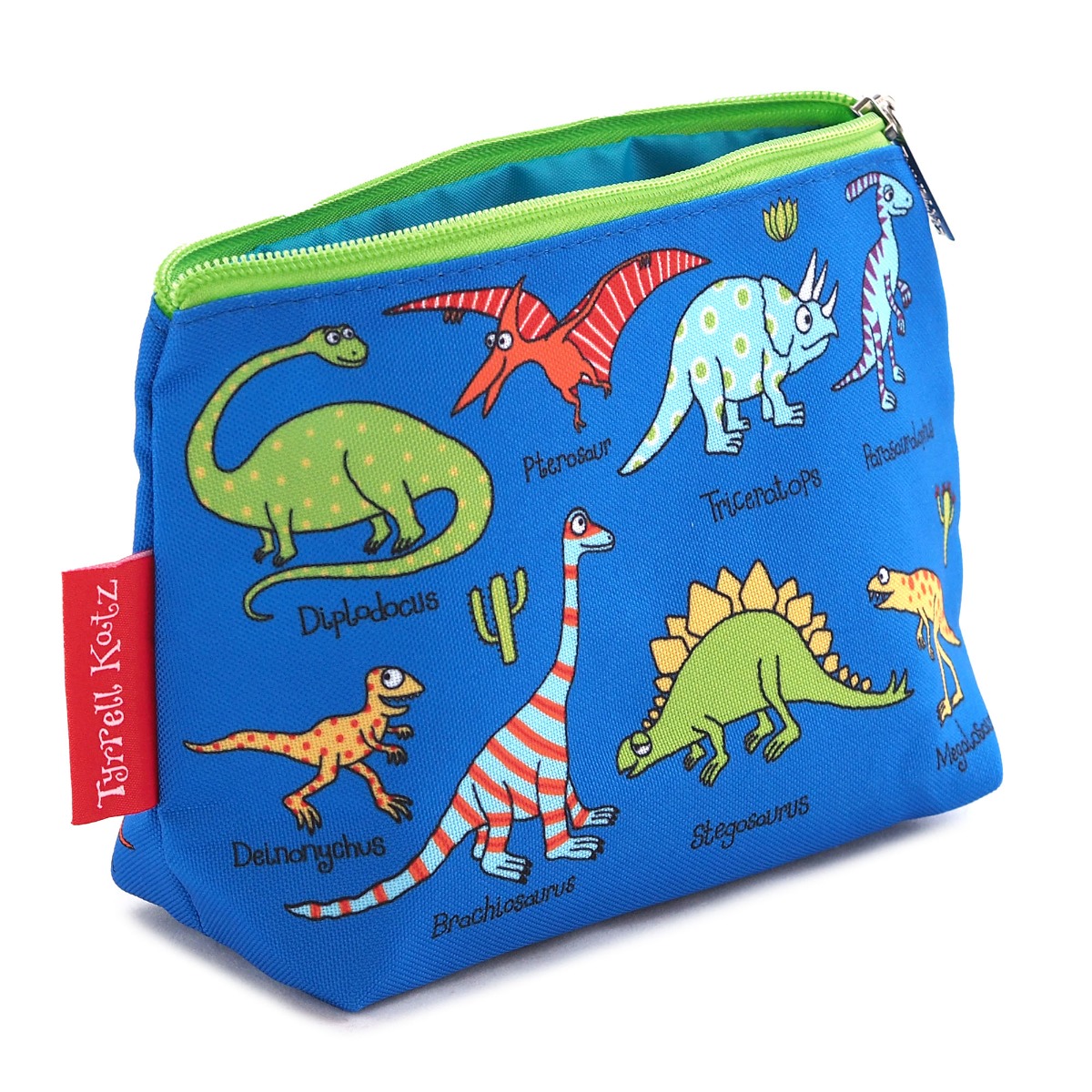 Dinosaurs Wash Bag - Recycled!