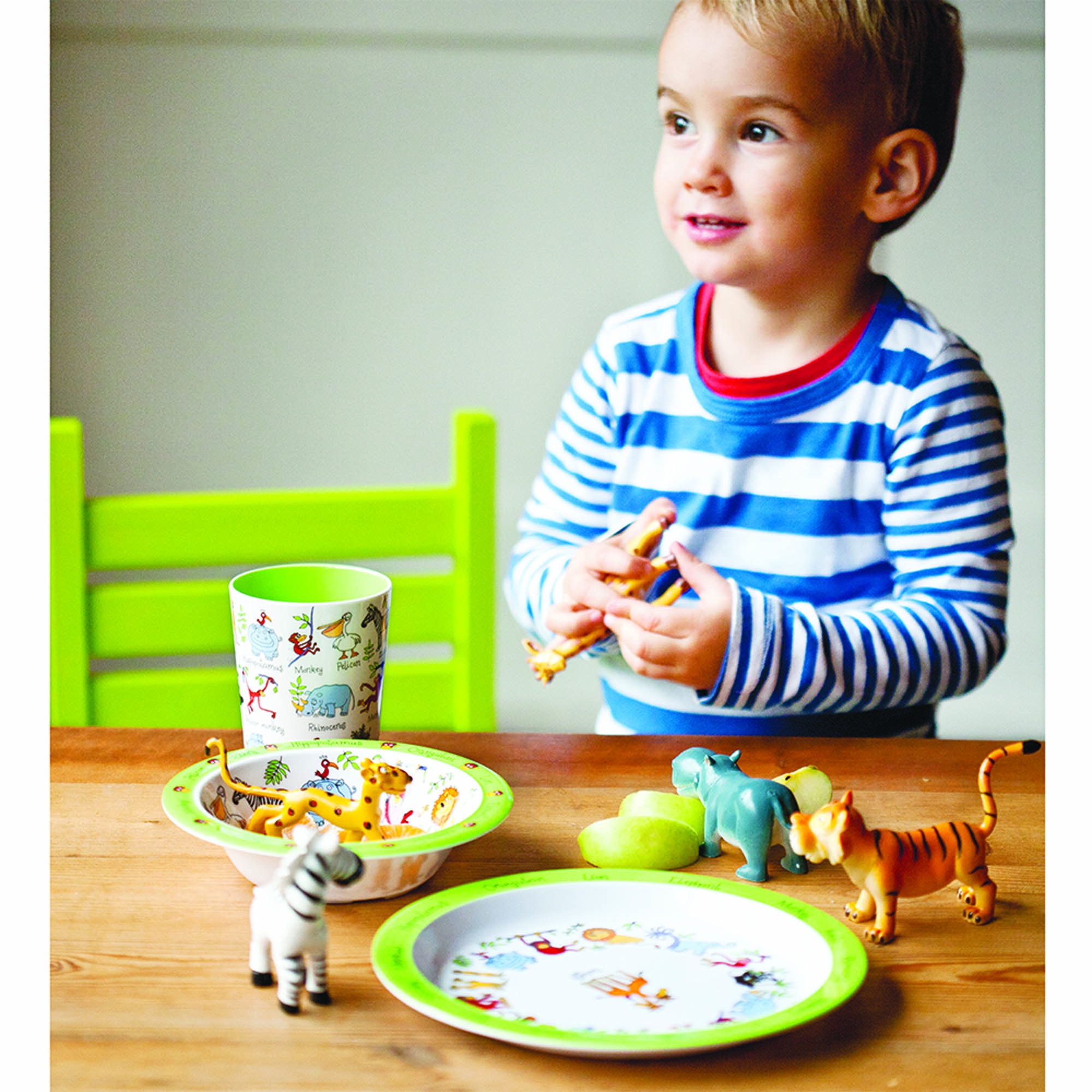 Jungle Melamine Plate