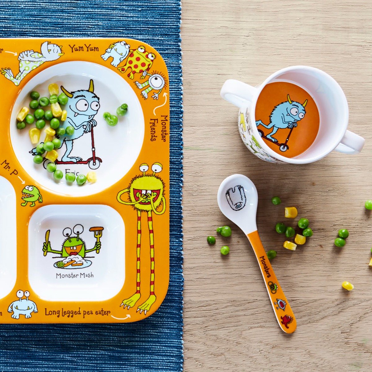 Monsters Melamine Spoon