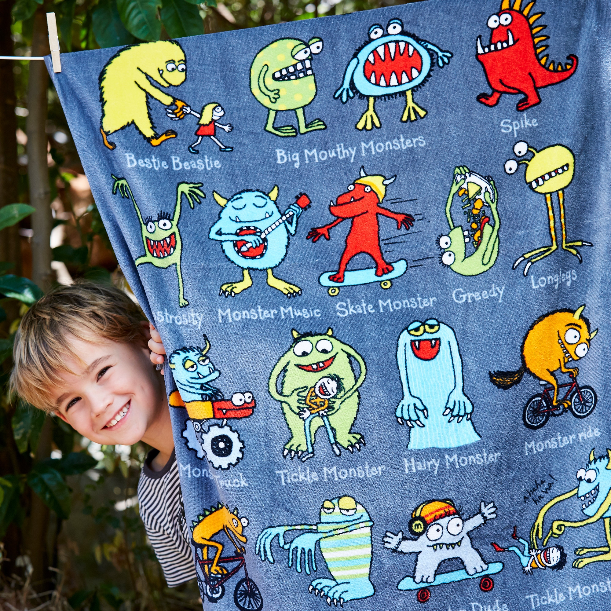 Monsters Children's Towel