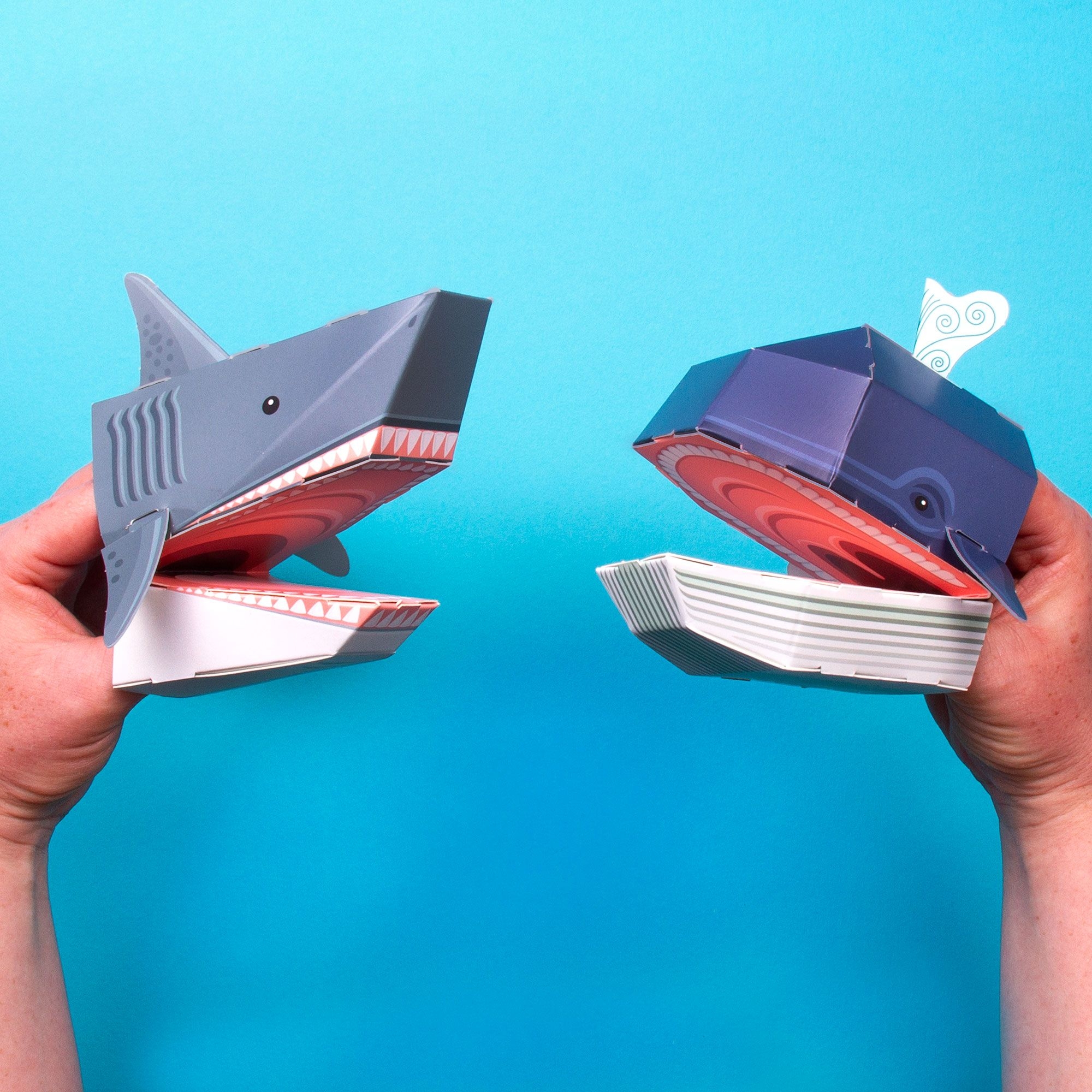 Create Your Own Ocean Puppets