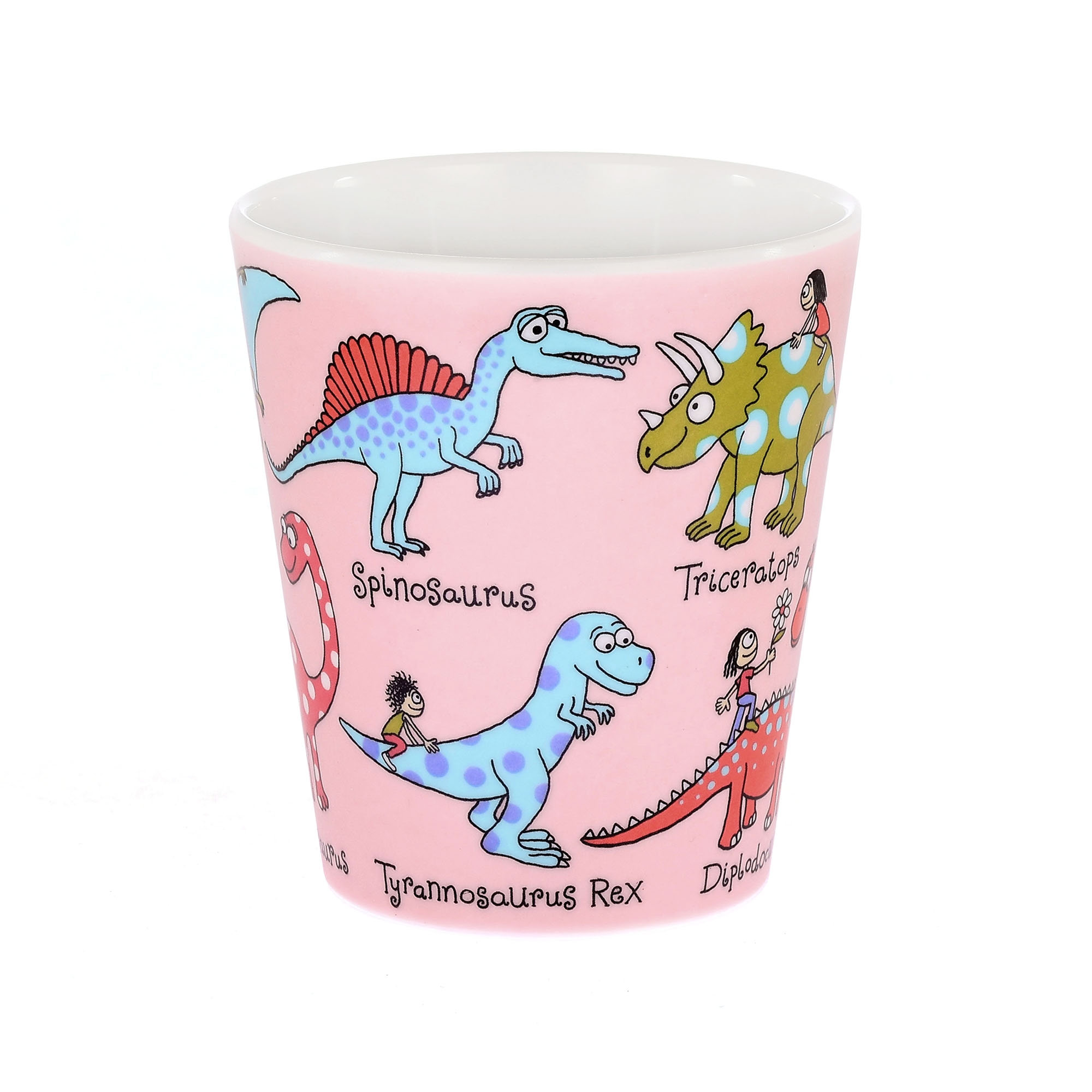 New Dinosaurs Pink Melamine Beaker