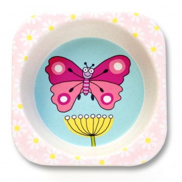Secret Garden Design Bamboo Toddler Bowl