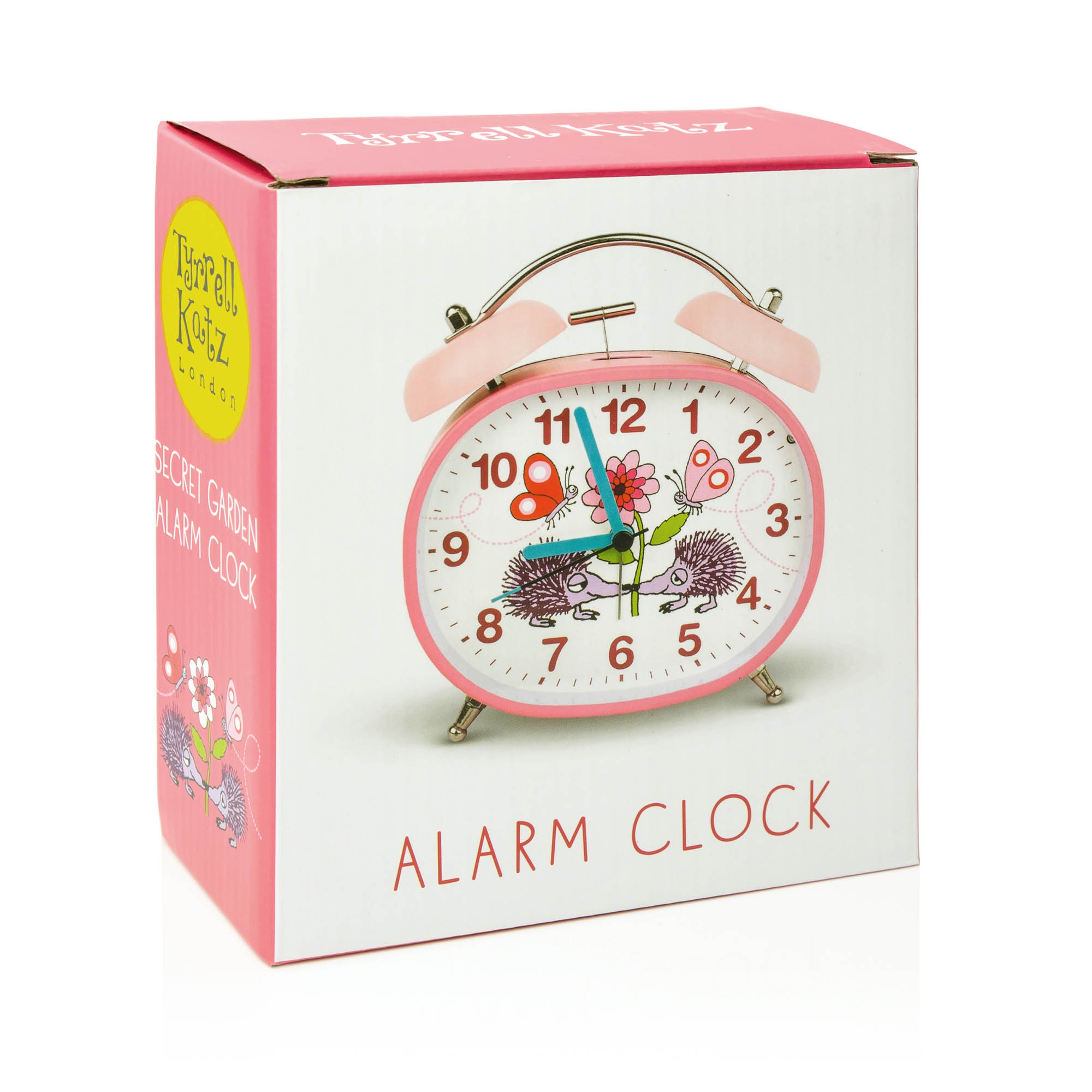 Secret Garden Children's Alarm Clock · Twin Bell · Silent Tick