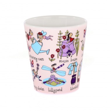 Secret Garden Melamine Beaker