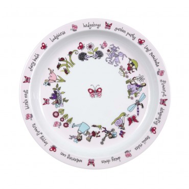 Secret Garden Melamine Plate