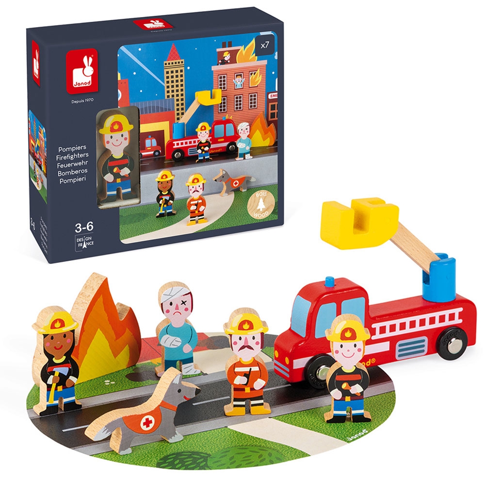 Firefighters Story Play Set