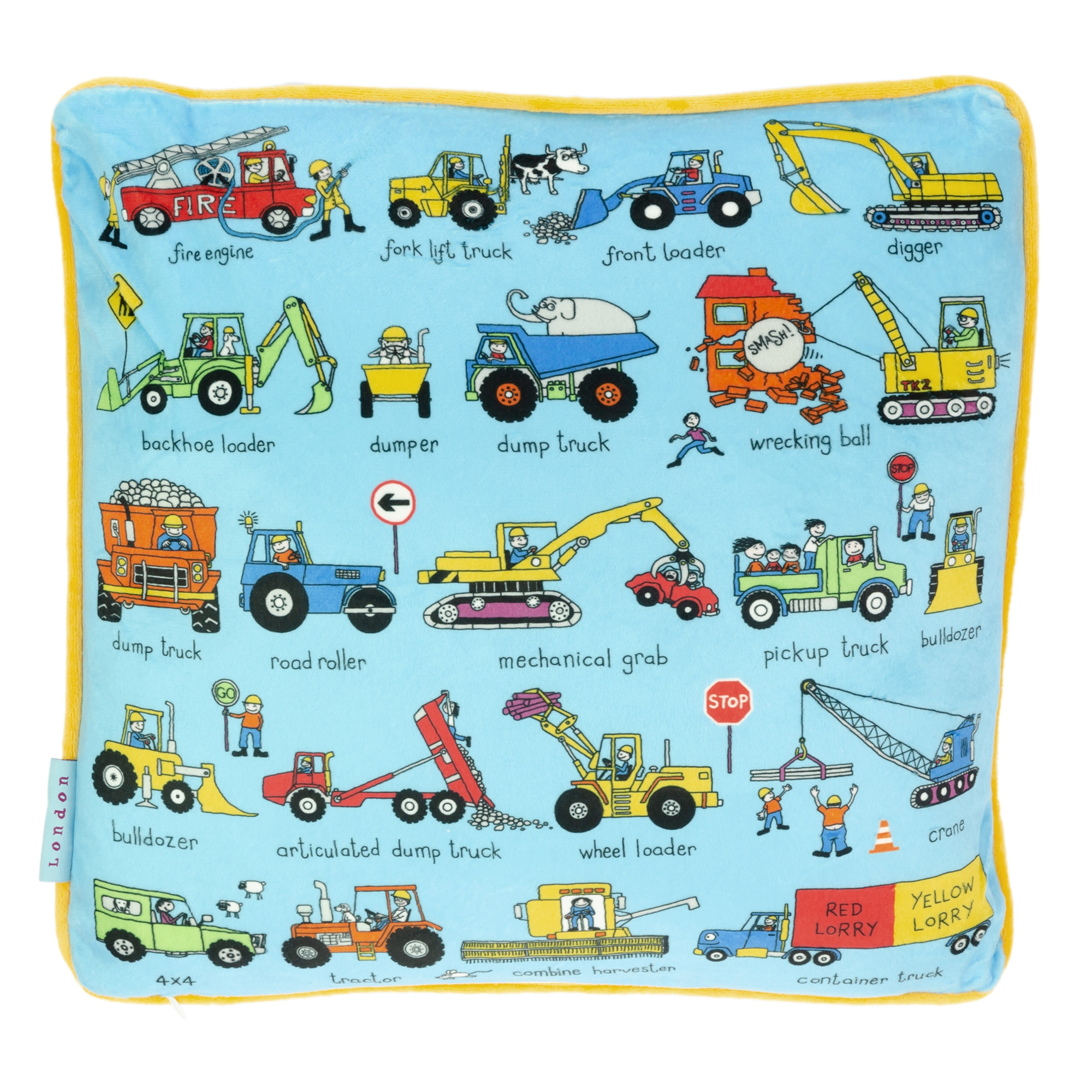 Trucks Plush Cushion