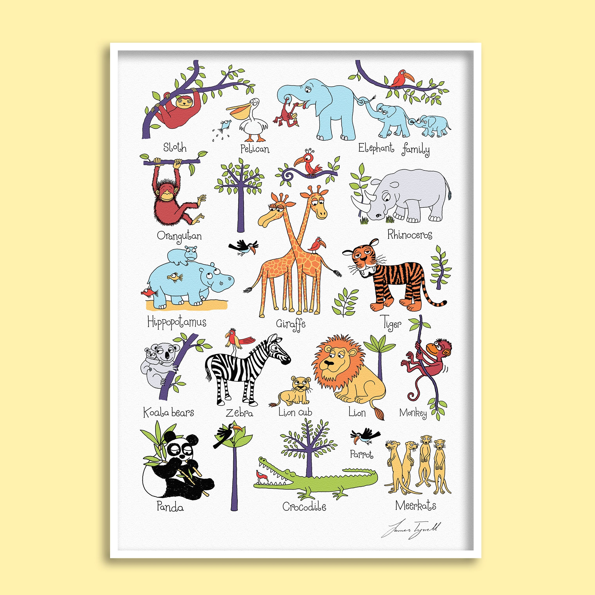 Jungle&#x20;Art&#x20;Print