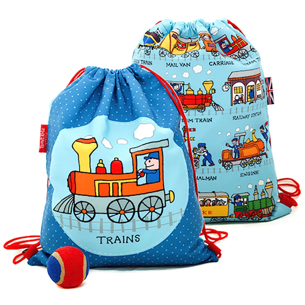 Trains Design Activity Bag