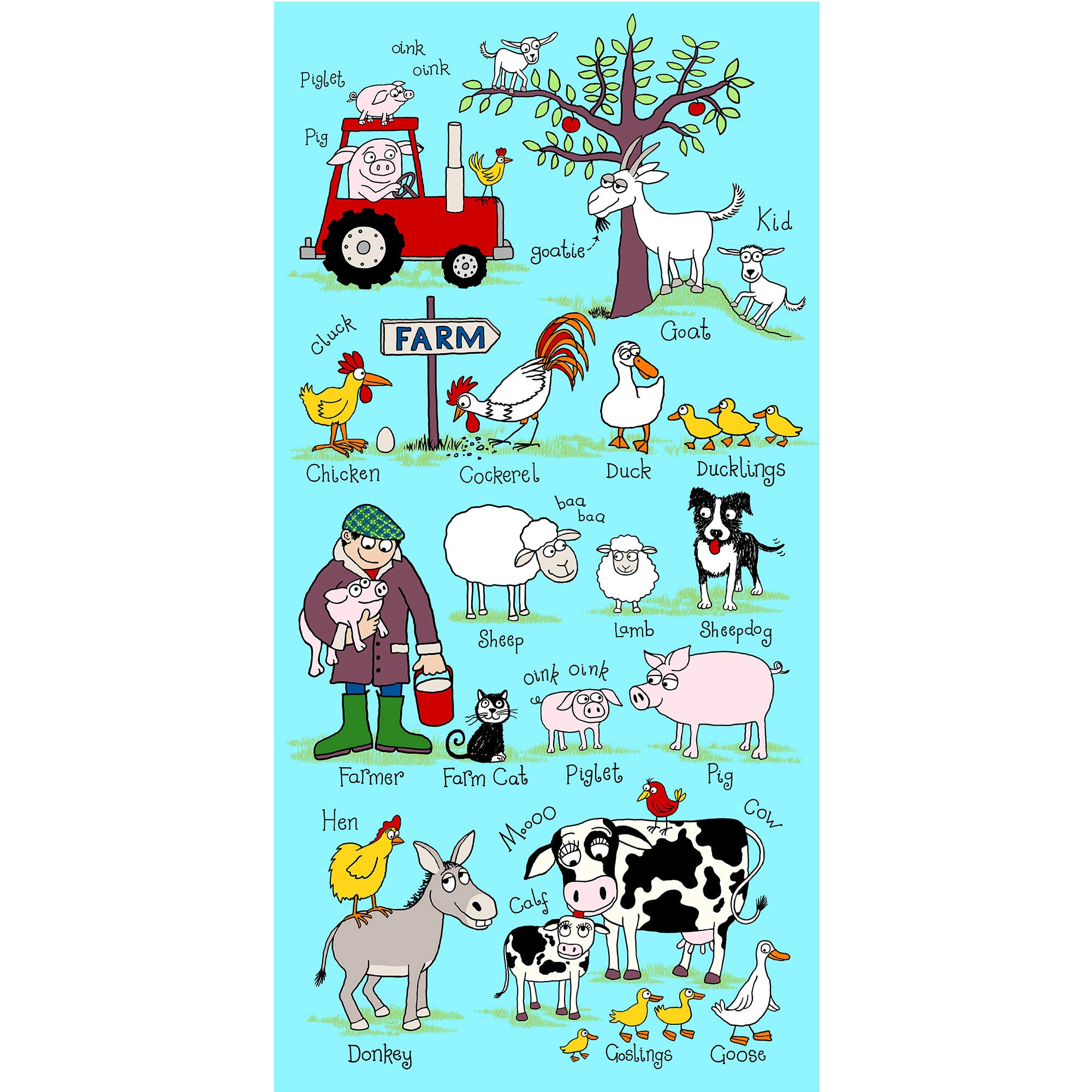 Farm Children's Towel