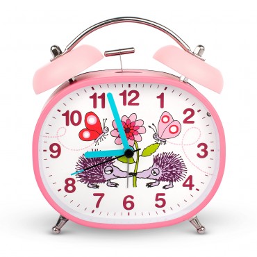 Secret Garden Children's Alarm Clock · Twin Bell · Silent Tick