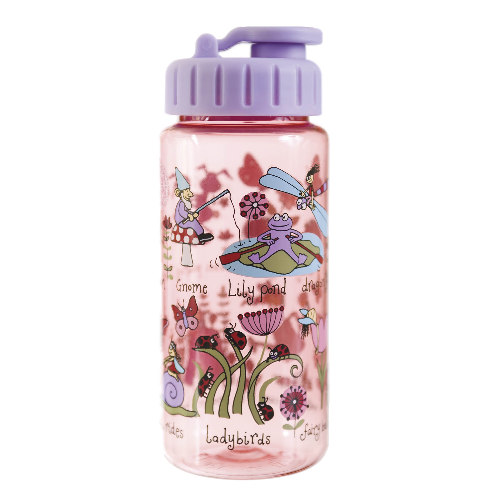 Kids Secret Garden Drinking Bottle with straw