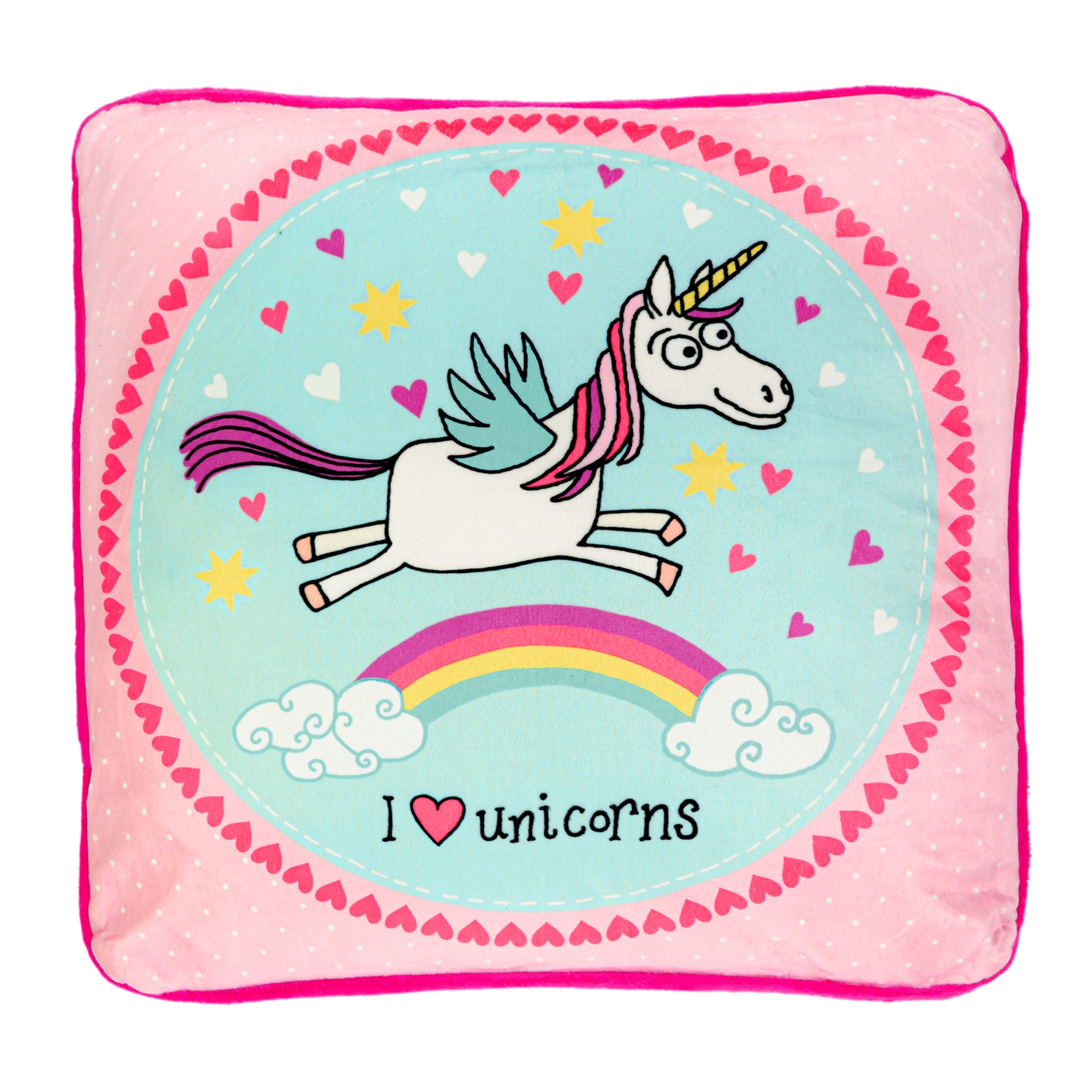 Unicorn Plush Cushion