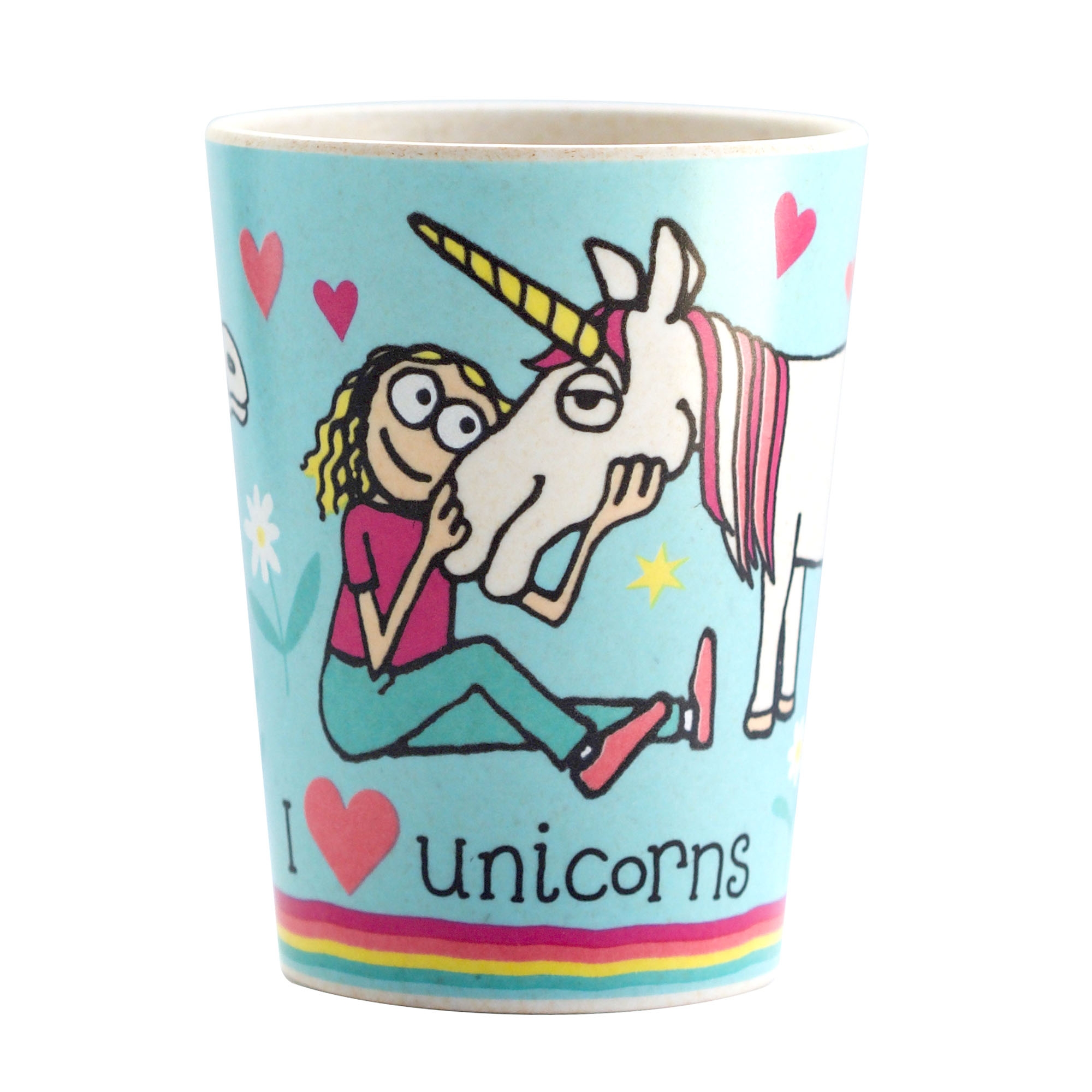 Unicorn&#x20;Bamboo&#x20;Toddler&#x20;Beaker