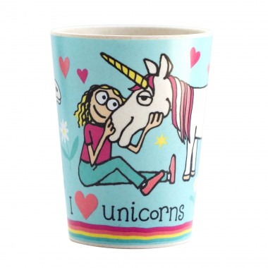 Unicorn Bamboo Toddler Beaker