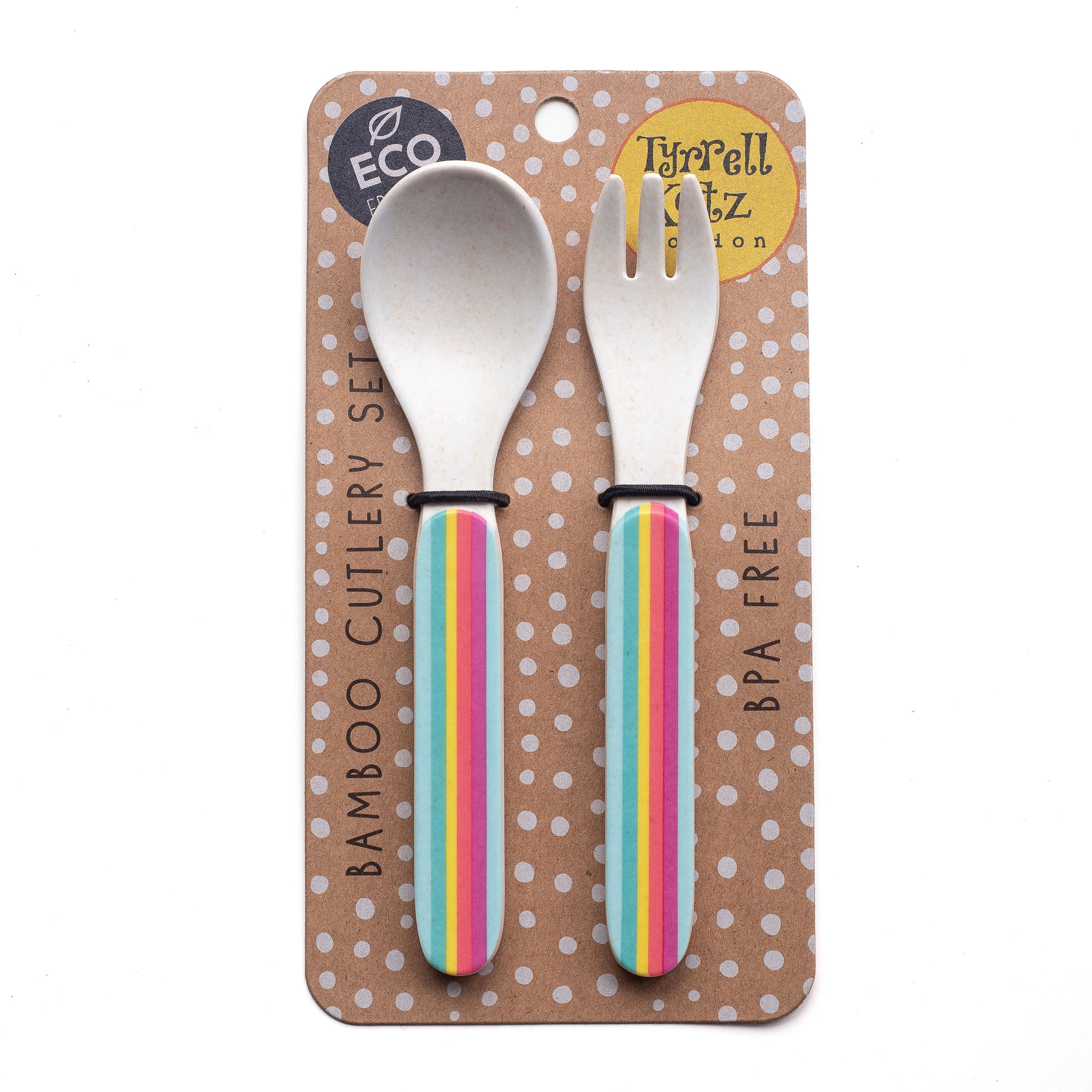 Unicorn&#x20;&#x20;Design&#x20;Bamboo&#x20;Toddler&#x20;Cutlery&#x20;Set