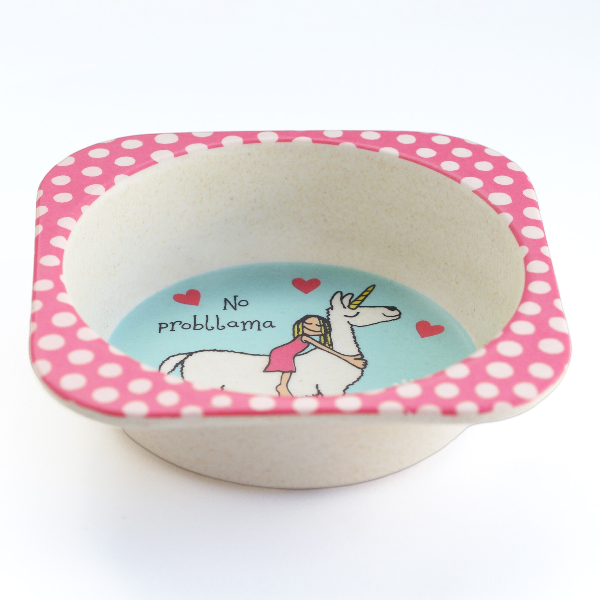 Unicorn Bamboo Kids Bowl